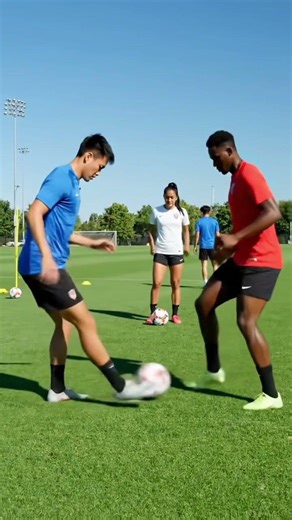 basic practise soccer with AI