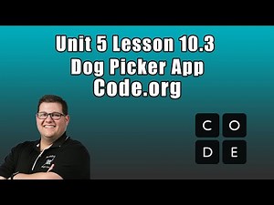Code.org Unit 5 Lesson 10.3 - Random Dog Picker