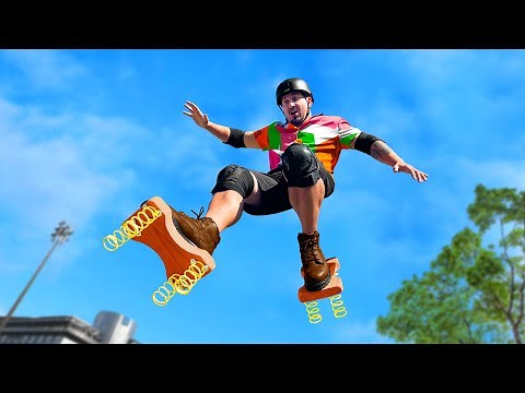 I Built Super Jump Shoes