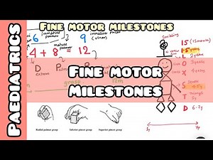 Fine motor milestones of Development | Paediatrics | easy mnemonic USMLE, NEET PG, NCLEX, INICET
