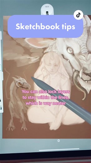 #autodesksketchbook #digitalart #digitalarttips #artips #artcommunity #artistsoftiktok #oc #ocart #dndart #dndartists #howtodraw #howtopaint #pinkdesk