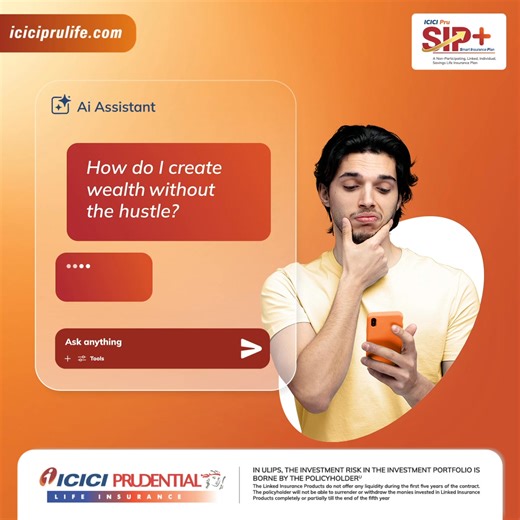 Invest in ICICI Pru SIP to grow your money, stay protected & save tax every year | ICICI Prudential Life Insurance