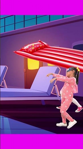 Sleepwalking Adventure Song 💤 | About Dreamy Journeys & Sister Rescue | #shorts | №2