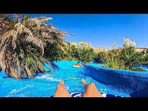 Dynamic Tropical River at Aqualand Cap d’Agde
