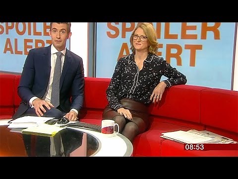 Rachel Burden | May 1st 2017 | Brown Leather Skirt