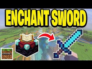 How To Enchant Minecraft Sword