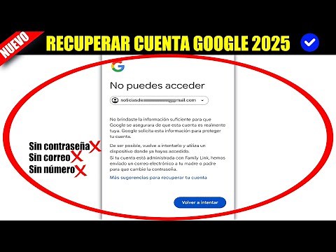 ✅HOW TO RECOVER MY GMAIL GOOGLE ACCOUNT 2025- WITHOUT EMAIL, WITHOUT PHONE AND WITHOUT PASSWORD |...