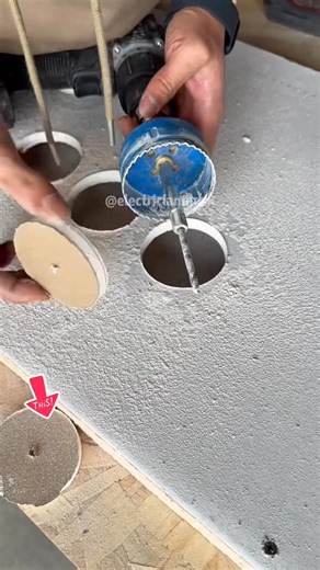 Great hole opener waste ejector#tool #tiktokshop #homediy #bluecollar #outdoortools #sparky #electricianlife #drywaller #electricianlife #plumber | ElectricianMusk