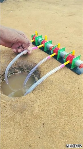 DIY I Built the World’s Smallest Working Water Pump! #waterpump #farming #scienceproject