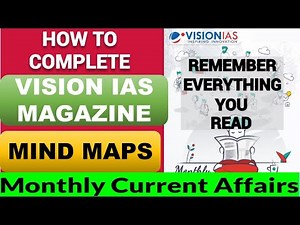 How to Study VISION IAS MAGAZINE ? How to make Perfect Notes of VISION IAS ?