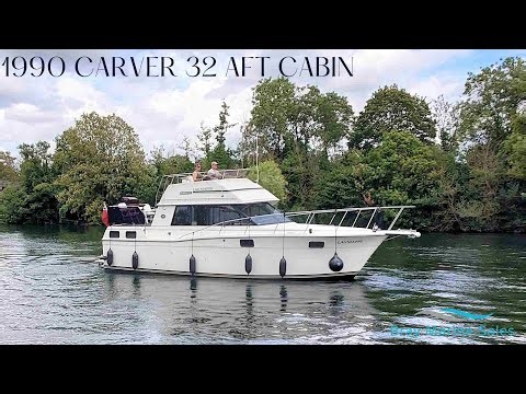 1990 Carver 32 Aft Cabin - £39,950