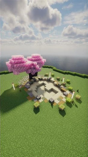 Japanese Koi Pond Build in Minecraft🌸