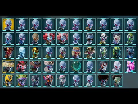 Every Saucer & Crypto Skin - Destroy All Humans 2! Reprobed Demo