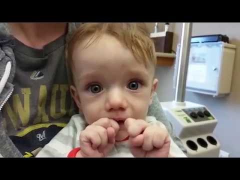 Disconjugate Nystagmus in an Emaciated Infant