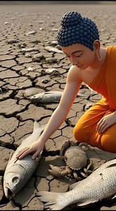 The Buddha Gave Life to The Dried-Up Lake #buddha #shorts #buddhism #phật