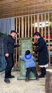 The child took it, the swing he promised hasn't been completed yet, but we'll try to finish it