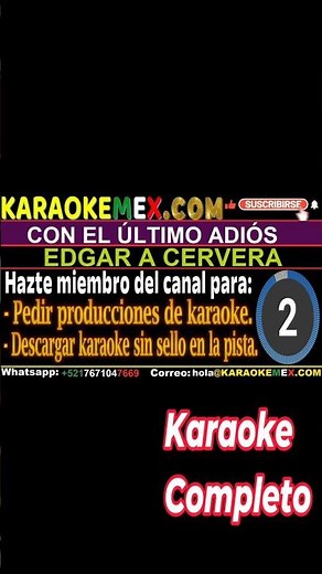 Karaoke Con El Ultimo Adios - Los Norteños De Ojinaga #karaokemex