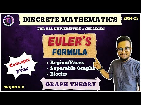 Euler's Formula | Planar Graph | Region | Concept | Problems | Graph Theory