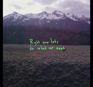Kanye West - All Mine (Lyric Video)