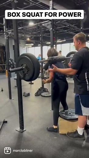Box Squat For Power