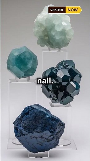 "The Mohs Scale: Minerals Ranked by Hardness | Essential Guide for Geology Enthusiasts" #minerals