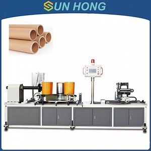 [Hot Item] Full Automatic Slitter Rewinder Cardboard Core Paper Tube Curling Machine