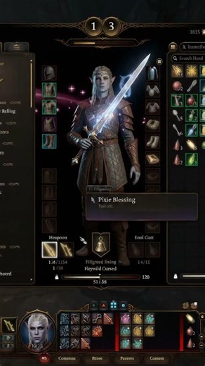 This Free BG3 Swap Fixes a Weapon Slot Most Players Waste 🧚🔔 #BaldursGate3 #HiddenQuests