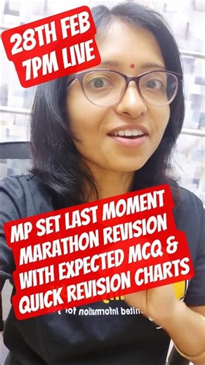 MP SET Last Moment Marathon Computer Science #mpset #computerscience