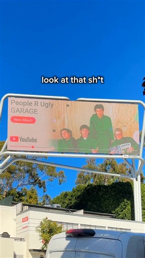 PRU | WERE ON A BILLBOARD CLYDE - - Thanks so much to @youtubemusic for the support!! Go listen to our album right now on #youtubemusic | Instagram