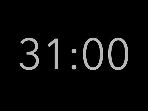 31 Minute Timer