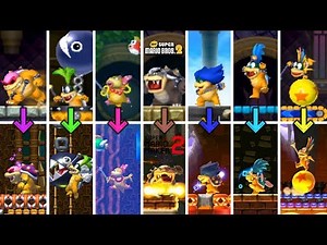 New Super Mario Bros. 2 Koopaling Boss Rush in Super Mario Maker 2