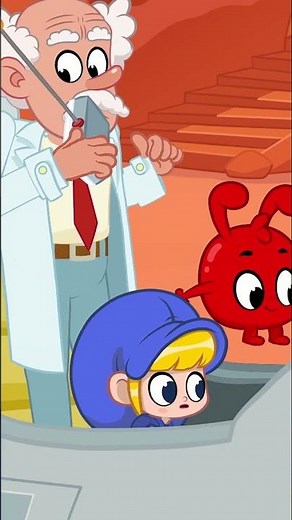 Back To The WEIRD Future?! 🕰️ Morphle Time Travel Adventures #kids #shorts