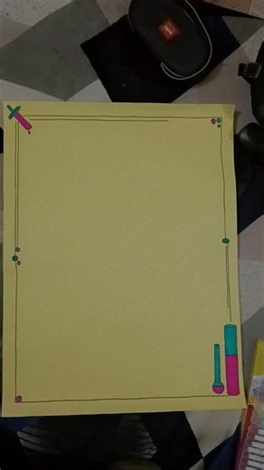 This Chemistry Border Design Will Upgrade Your Chart 😍🧪