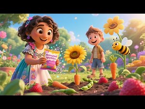 Grow, Grow, Grow My Garden! | Gardening Song for Kids | Nature & Planting Rhyme