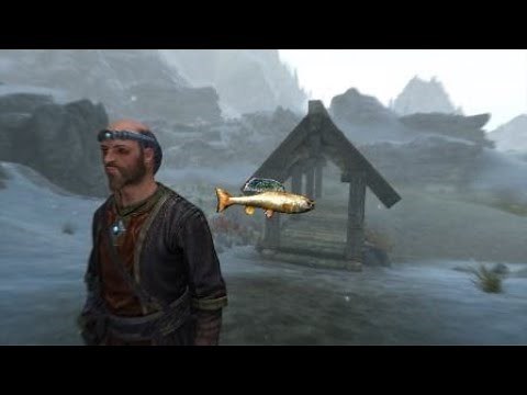 SKYRIM - ARCTIC GRAYLING (Location Walkthrough Commentary)