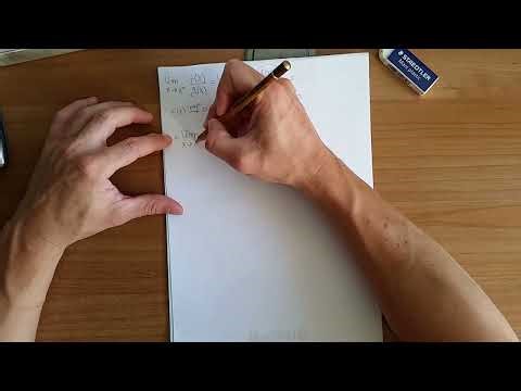 Single-Variable Calculus lec.5: De L'Hopital rule