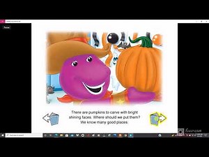 Barney's Halloween Party Read Along