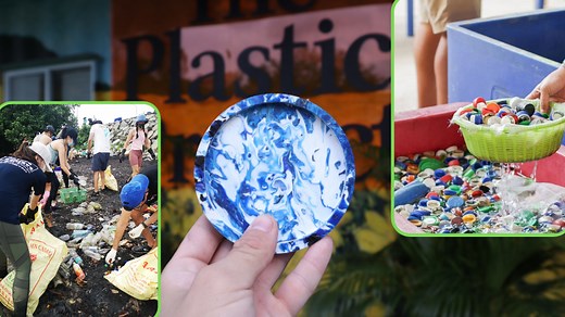 Plastic warriors take on Singapore’s unrecycled shame, one upcycled coaster at a time | Coconuts