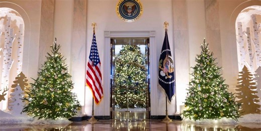The White House's 2022 Christmas Decorations Are Here and We're Obsessed