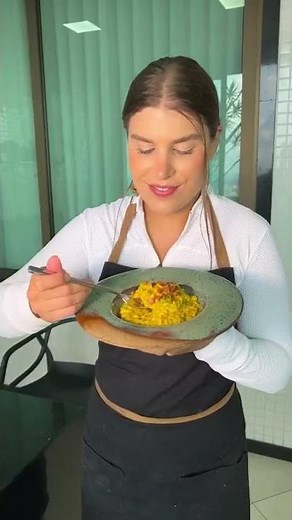 Risoto de Açafrão e Bacon | por Chef Ju Lima