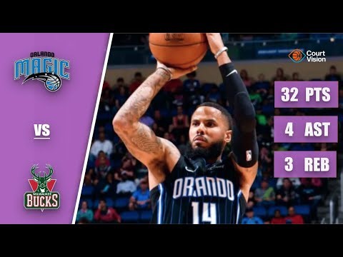 TB - D.J. Augustin - 32 Points, 6 Three-Pointers, 4 Assists vs Bucks - 2017-18 Regular Season