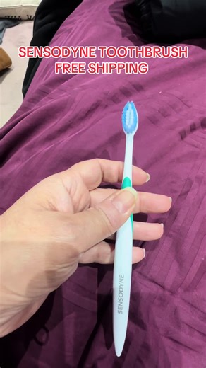 SENSODYNE TOOTHBRUSH Sensitive teeth? Soft bristles matter Pack of 3 = better value Free shipping 🚚. #sensitiveteeth #oralcare #toothbrushtok #sensodyne #freeshipping