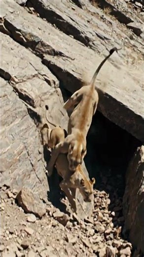 Heart Stopping Wildlife Chase Lion vs Gazelle! #lion