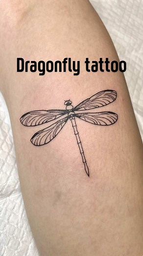 Beautiful Dragonfly Tattoo Designs