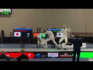 Final SMS 🔹15 KOKUBO Mao🇯🇵 vs 🔸12 OH Sanguk 🇰🇷 - Absolute Fencing Sabre World Cup 2026