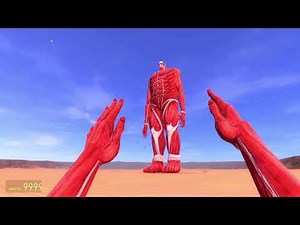 What the colossal titan should have looked like in gmod