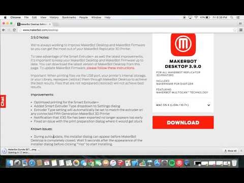 How to download makerbot desktop