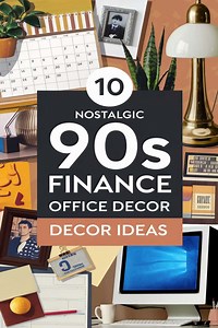 10 Nostalgic 90s Finance Office Decor Ideas to Revamp Your Workspace with Retro Charm -