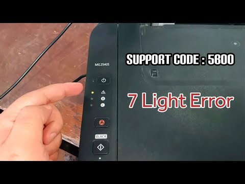 A definitive solution to error 5B00 in the Canon MG2540S 🛠️