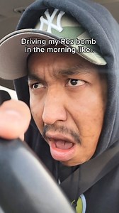 237K views · 42K reactions | Banging on the dashboard trying to find kick on the fan lol #comedy #comedyreels #cold #morning | Christopher Masuskapoe | Facebook